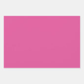 Gewoon Framboos Fandango Donker Roze Tinten 3 Inpakpapier Vel (Voorkant)