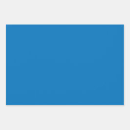 Gewoon Frans Medium Perzisch Blauw tinten 3 tinten Inpakpapier Vel