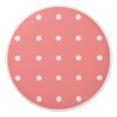 Gewoon Fun Polka-dot Pull Keramische Knop (Voorkant)