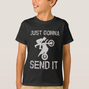 Gewoon gaan sturen Dirt Bike T-shirt