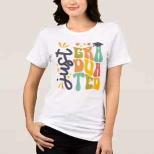 Gewoon gediplomeerd meisje's t-shirt