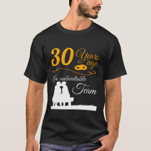 Gewoon gehuwd 30 jaar geleden 30th Wedding Jubileu T-shirt