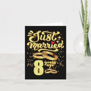 Gewoon gehuwd 8 jaar geleden 8 jaar geleden Jubile Kaart