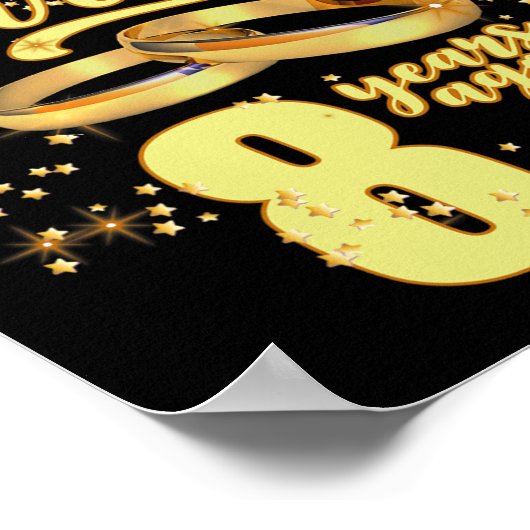 Gewoon gehuwd 8 jaar geleden 8 jaar geleden Jubile Poster (Hoek)