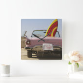 Gewoon gehuwd bord en surfboard vierkante klok (Huis)