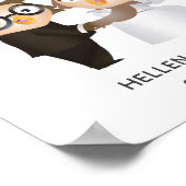 Gewoon gehuwd rond de bruiloft poster (Hoek)