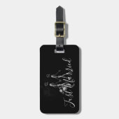 Gewoon gehuwd röntgenskelet Honeymoon Couple Bagagelabel (Voorkant verticaal)