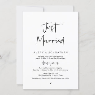 Gewoon gehuwd, zwart, weddenschap kaart