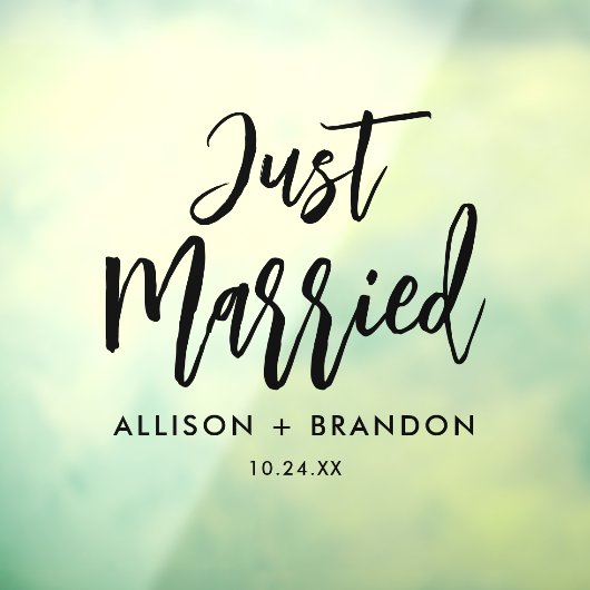 Gewoon gehuwde autowrakken met een koel- of postbu raamsticker (Vel 3)