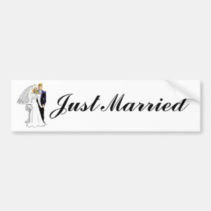 Gewoon gehuwde Bumpersticker