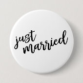 Gewoon gehuwde Button (Voorkant)