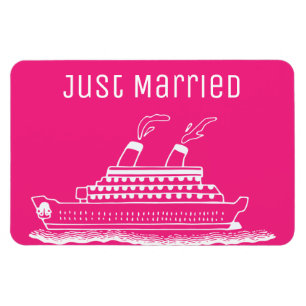 Gewoon gehuwde huwelijksreis cruise Cabin door M Magneet