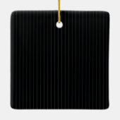 Gewoon gehuwde kerstversiering keramisch ornament (Achterkant)