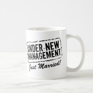 Gewoon gehuwde koffie-mok   Nieuw beheer Koffiemok