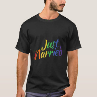 Gewoon gehuwde lesbische homoseksuele lesbiennes,  t-shirt