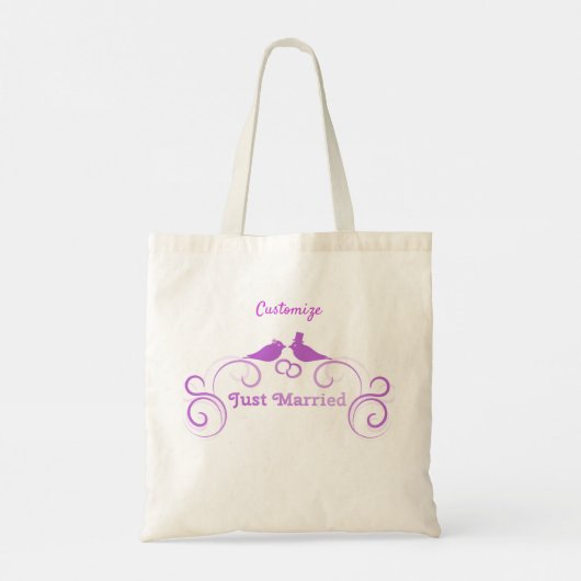 Gewoon gehuwde Passen getrouwd Thunder_Cove Tote Bag (Achterkant)