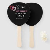 Gewoon gehuwde persoonlijke handleiding handwaaier (Voorkant en achterkant)