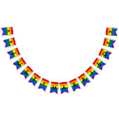 Gewoon gehuwde regenboogvlag LGBT Pride Weddenscha Vlaggetjes (Alle)