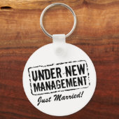 Gewoon gehuwde sleutelhanger | Nieuwe beheerstempe (Voorkant)