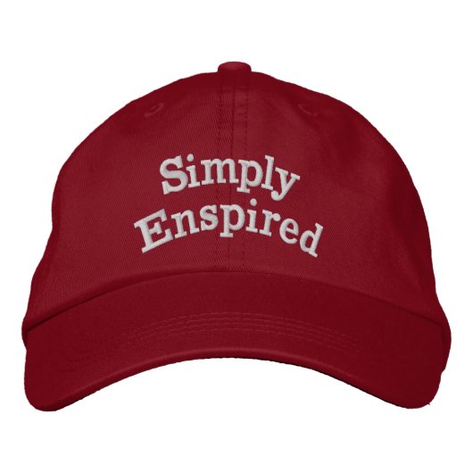 Gewoon Geïnspireerd Casual Cap Geborduurde Pet (Voorkant)
