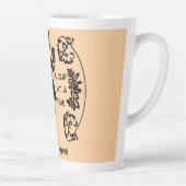 Gewoon Geïnspireerd "Leef, het leven één kopje per Latte Mok (Rechts)
