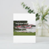 Gewoon gek op vliegtuig: Vliegtuig van Cessna, Ala Briefkaart (Staand voorkant)