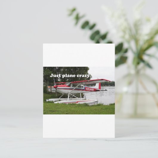 Gewoon gek op vliegtuig: Vliegtuig van Cessna, Ala Briefkaart (Staand voorkant)