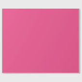 Gewoon gekleurd Frans roos hete roze Cadeaupapier (Vlak)