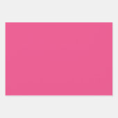 Gewoon gekleurd Frans roos hete roze Inpakpapier Vel (Voorkant)