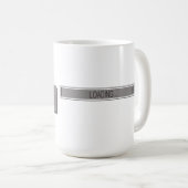 Gewoon geklikt laden koffiemok (Voorkant rechts)