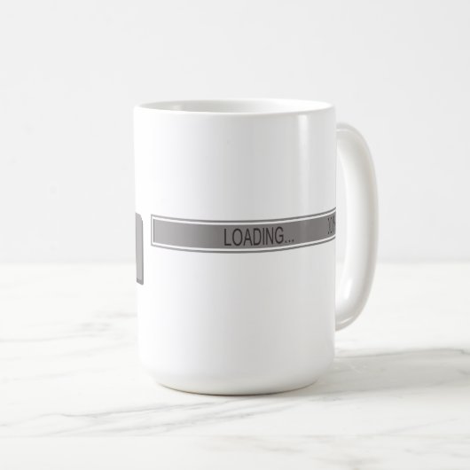 Gewoon geklikt laden koffiemok (Voorkant rechts)