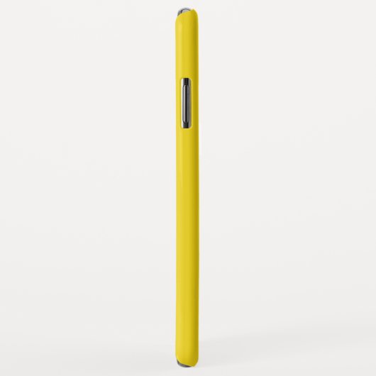 Gewoon gele achtergrond Case-Mate iPhone case (Achterkant/rechts)