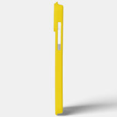 Gewoon gele achtergrond Case-Mate iPhone case (Achterkant / Links)
