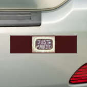 GEWOON GEMAAKT BUMPERSTICKER (Op auto)