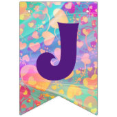 GEWOON GEMAAKT - ontwerp van het hardeschaampatroo Vlaggetjes (Derde vlag)