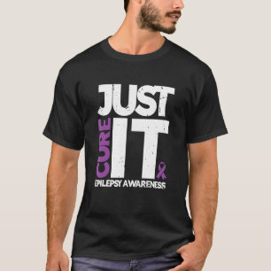 Gewoon genezen Epilepsie bewustzijn Epilepsiebewus T-shirt