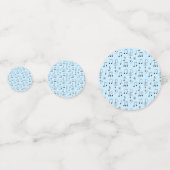 Gewoon Genoteerd Blauw Confetti (Voorkanten)