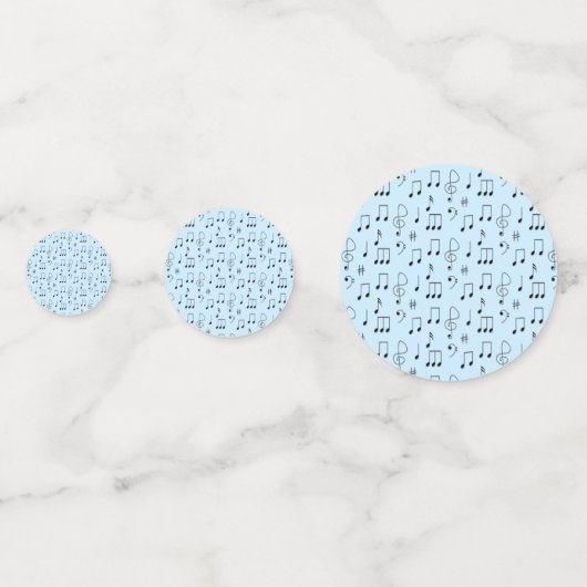 Gewoon Genoteerd Blauw Confetti (Achterkanten)