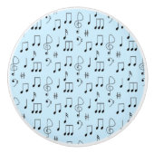 Gewoon Genoteerd Blauw Keramische Knop (Voorkant)