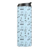 Gewoon Genoteerd Blauw Thermosbeker (Gedraaid links)