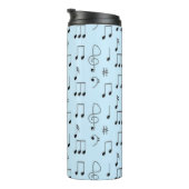 Gewoon Genoteerd Blauw Thermosbeker (Geroteerd rechts)