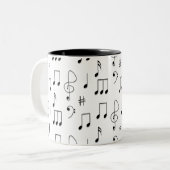 Gewoon genoteerd tweekleurige koffiemok (Voorkant links)