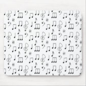 Gewoon genoteerd wit muismat (Voorkant)