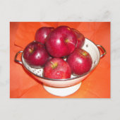Gewoon gepikte appels briefkaart (Voorkant)