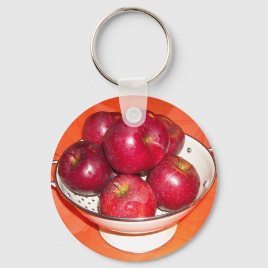 Gewoon gepikte appels sleutelhanger (Voorkant)