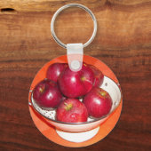 Gewoon gepikte appels sleutelhanger (Voorkant)