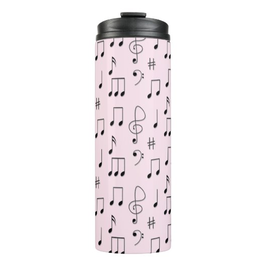 Gewoon Geroze Pink Thermosbeker (Voorkant)