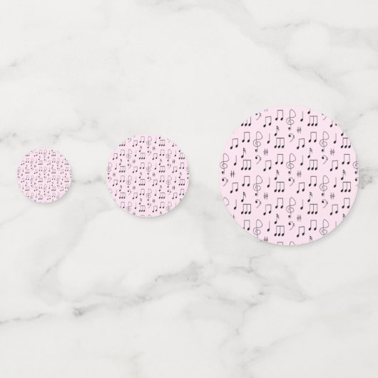 Gewoon Gerozeerd Roze Confetti (Achterkanten)