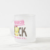 Gewoon gescheiden Chick Matglas Koffiemok (Voorkant links)
