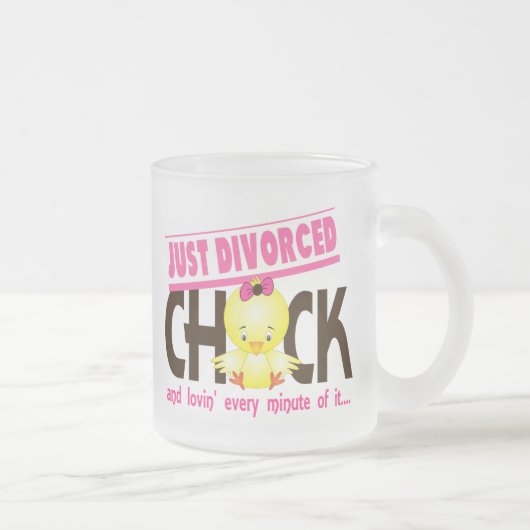 Gewoon gescheiden Chick Matglas Koffiemok (Rechts)